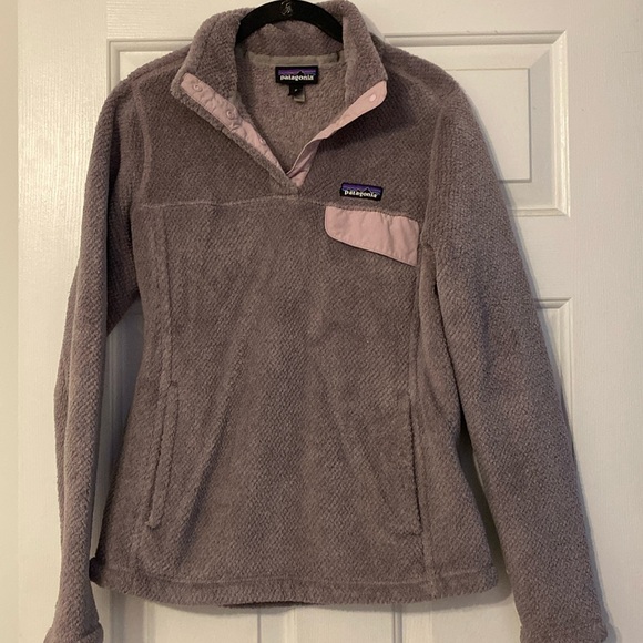 Patagonia Tops - Patagonia pullover. Thick material, it’s a lilac color.  Super warm